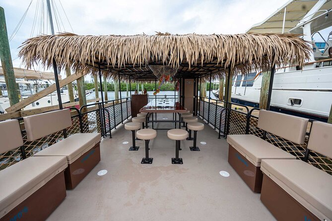 2 hour Tiki Pub Sensational Dolphin Sunset Cruise (Adults only) - Booking, meeting point, and cancellation advice