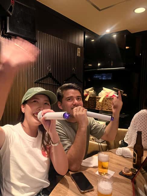 3.5h Osaka Night guided Local Bar Hopping, Sake & Karaoke - What the JPY 7,000 to 10,000 food budget buys you