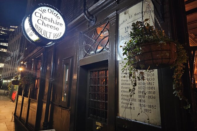 3-Hour Historic Pub Experience in London - Ending at Ye Olde Cheshire Cheese on Fleet Street