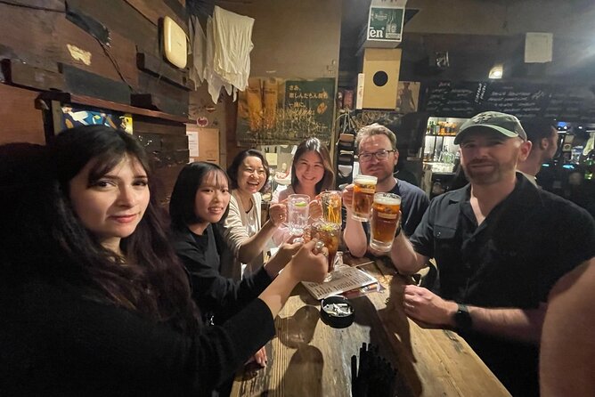3Hour Osaka Pub Crawl Bar Hopping Nightlife Guided Tour in Namba - Timing, walking, and practical comfort