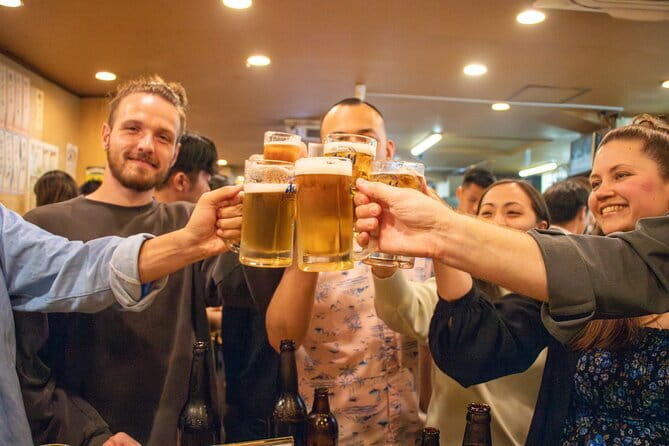 All-You-Can-Drink Bar Hopping Tour in Ueno - The maiko photo and other memorable touches