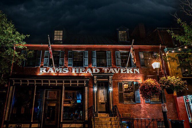 Annapolis Ghost Tours Boos & Booze Haunted Pub Crawl - Reynolds Tavern and the 1747 Pub