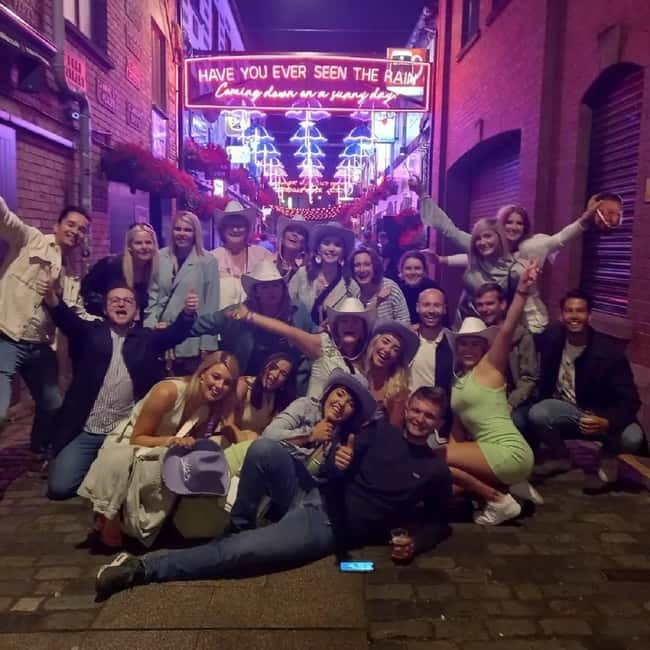 Belfast: Pub Crawl and Bar Walking Tour with Two Drinks - The two included drinks and the real price