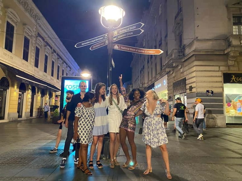 Belgrade: Bar Pub Club Crawl with 1 Hour Unlimited Drinks - The first hour: unlimited drinks at a local bar