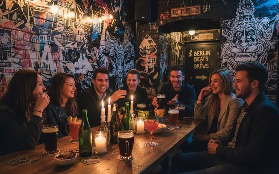Berlin: Alternative Pub Crawl, Bars, Beats & Insider Stories - Guides Hana, Hannah, Nikita, and Metin
