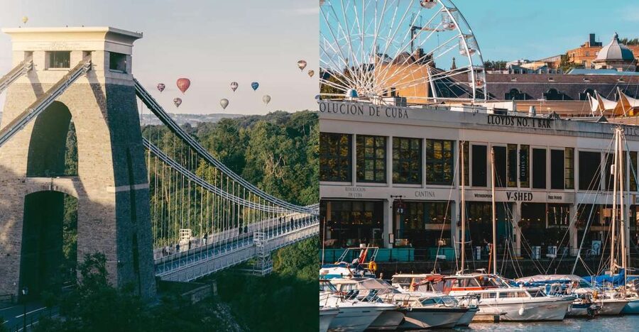 Bristol: Fun Puzzle Treasure Hunt to a Pub! + Team Racing! - Castle Park is your starting board