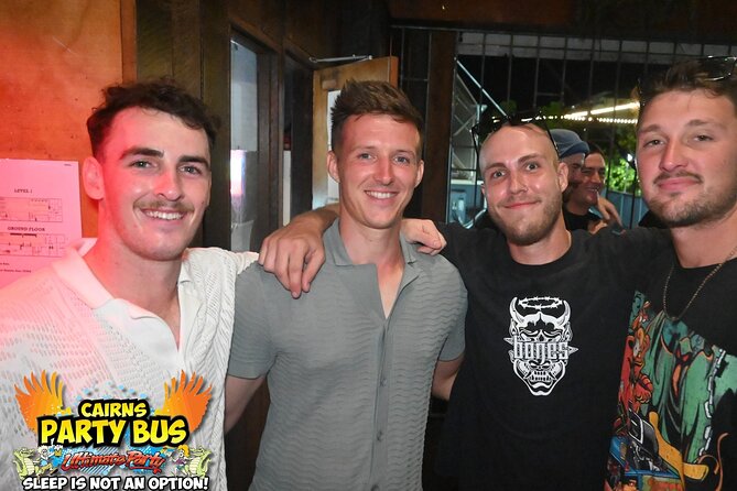 Cairns Party Bus Pub Crawl Night Out Experience - Five included drinks and the $46.62 price
