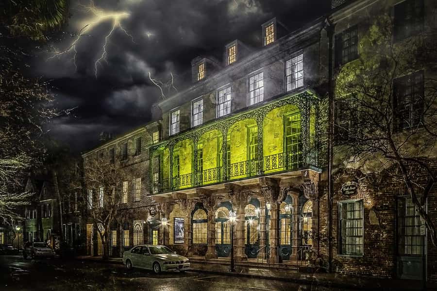 Charleston: Spirits & Spirits Haunted Pub Crawl - The Blind Tiger Pub starts the evening