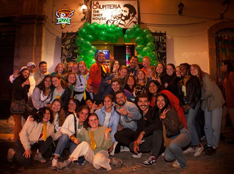 Cusco: Pub Crawl with Skip-the-Line Access and Drinks - The first bar, a view and easy introductions