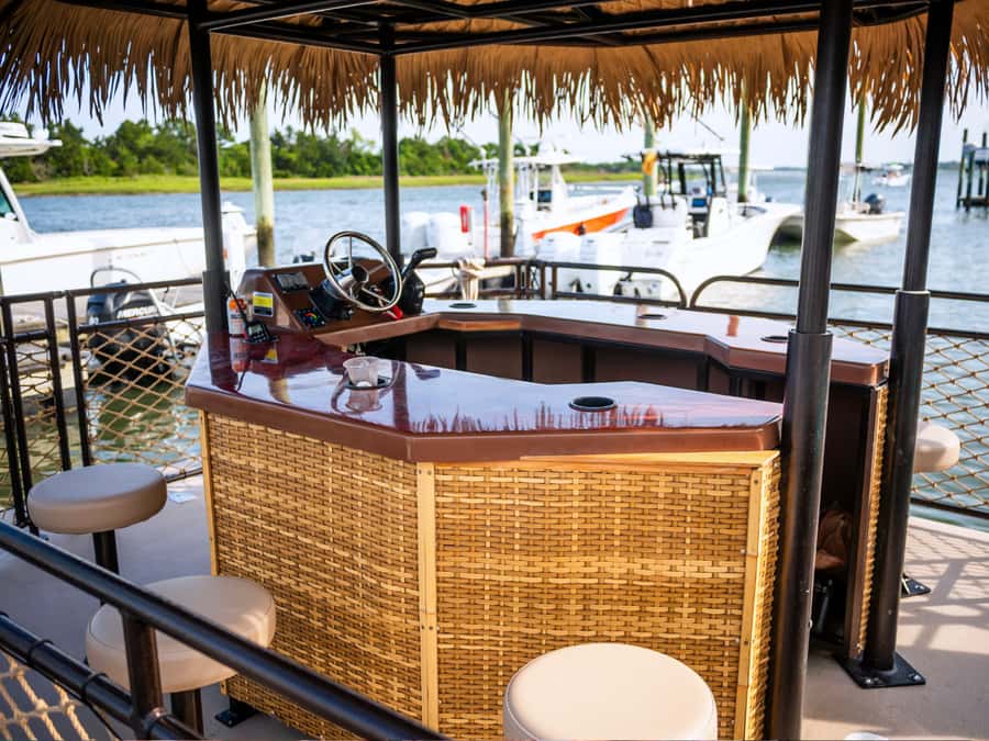 Destin: Tiki Pub Crab Island Sandbar Cruise with Waterslide - Who will enjoy this most