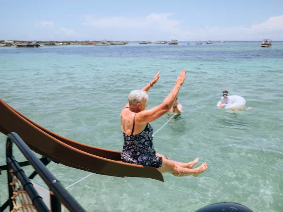 Destin: Tiki Pub Crab Island Sandbar Cruise with Waterslide - Practical tips for a smoother afternoon