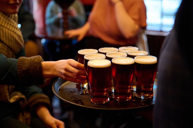 Devour London Historical Pub Tour:Traditional British Food & Ales - Ye Olde Cock Tavern and the final pour