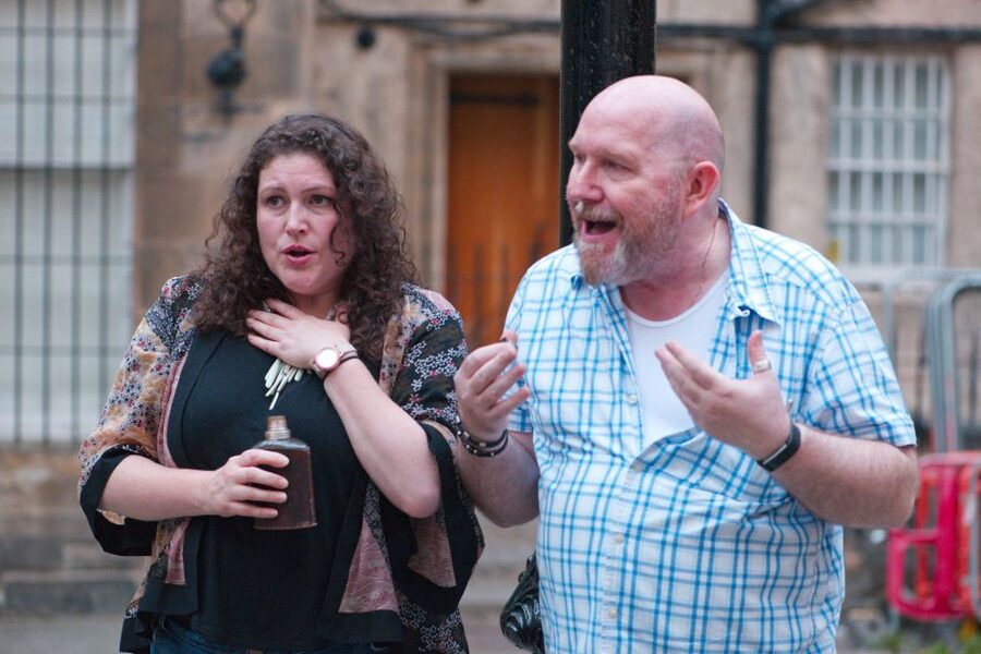 Edinburgh Literary Pub Tour with "Real-Actors" - The script, its humor, and its blind spots