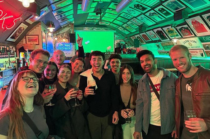 Edinburgh Pub Crawl Free Shots and VIP Entry - The social side: games, photos, and easy introductions