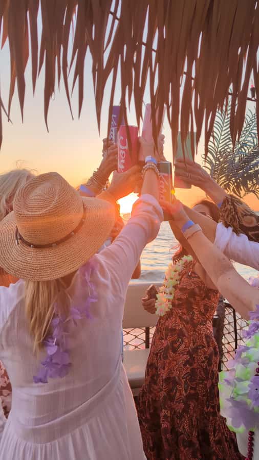 Fort Myers Beach: Adults only BYOB Tiki Pub Daytime Cruise - What the $65 price really includes