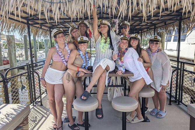 Ft Myers Beach 2 Hour Tiki Pub Fun in the Sun Dolphin Cruise - What the Fort Myers tiki boat experience feels like