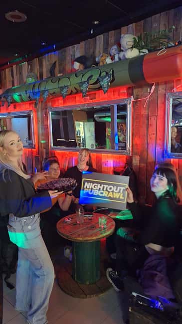 Gdansk 2026: Pub Crawl with Local Guide and Welcome Shots - First bar: games before conversation