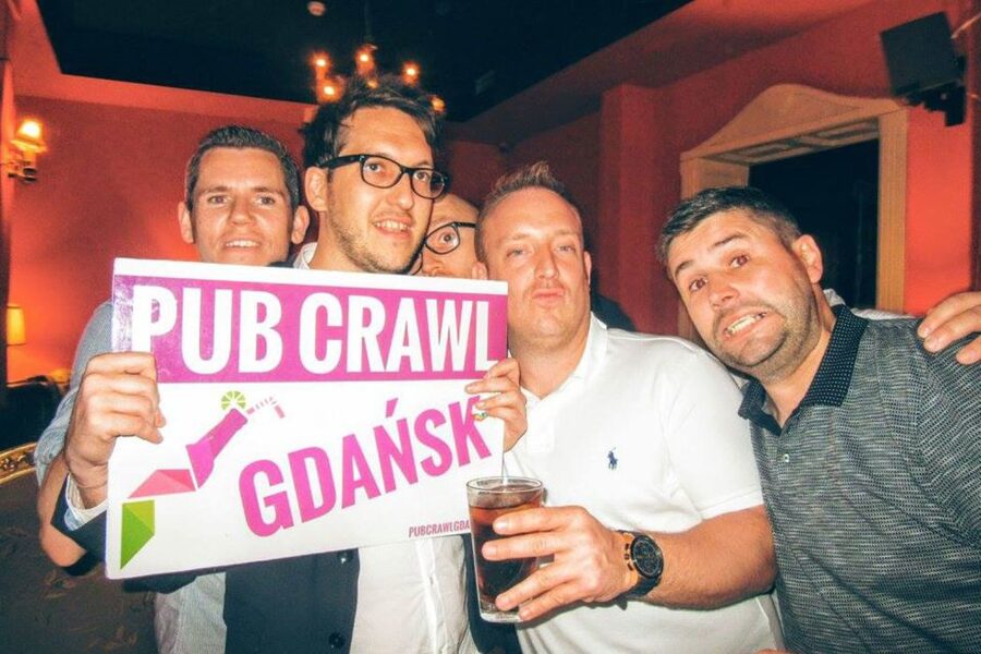 Gdansk: Pub Crawl with Complimentary Drinks - The first bar includes your main complimentary drink