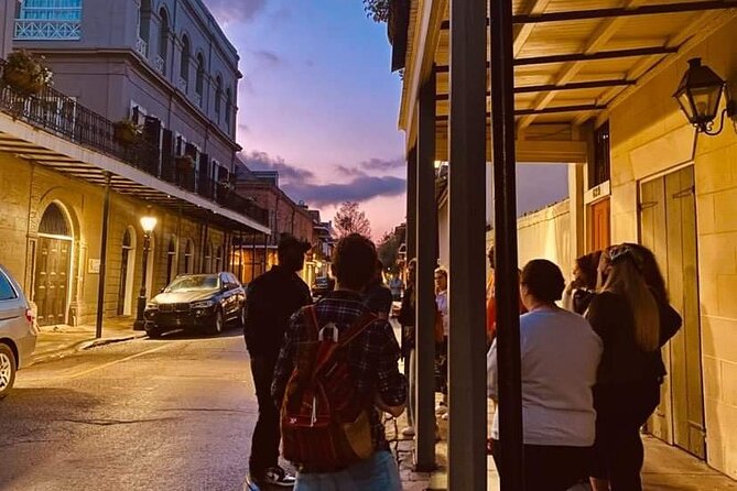 Ghost Tour and Haunted Pub Crawl Party with Free Shot - The Andrew Jackson Hotel and French Quarter backstreets