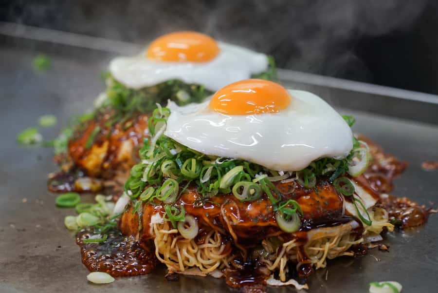 Hiroshima: Bar Hopping Food Tour - Starting with okonomiyaki at 6-26 Ebisuchō