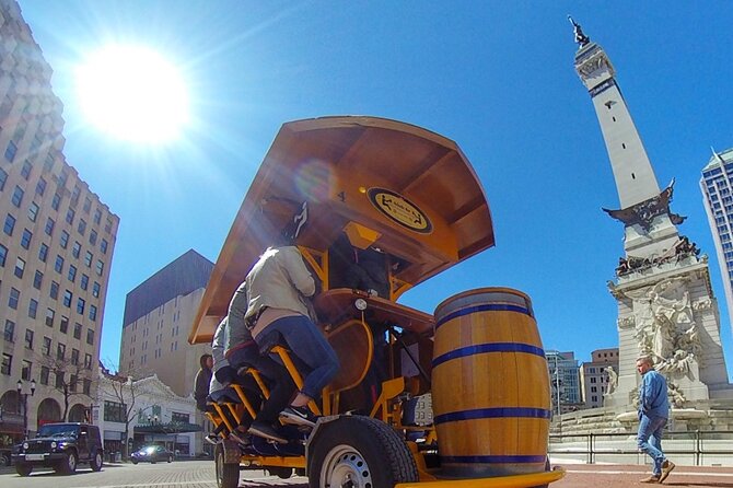 Indianapolis Mobile Pub Tour and Experience - A moving bar in the middle of Indianapolis