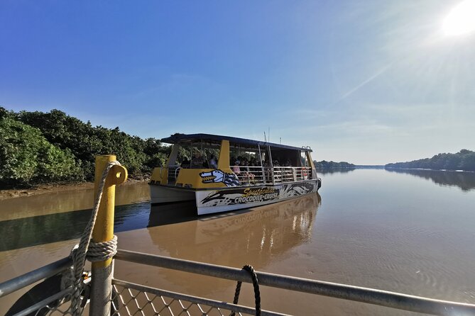 Jumping Croc Cruise, Berry Springs,Fogg Dam & Humpty Doo Pub - Adelaide River and the famous jumping crocodiles