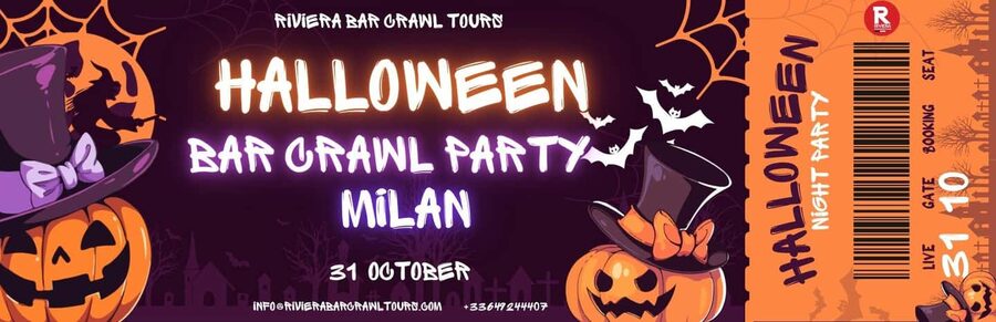 Legendary Halloween Pub Crawl Party in Milan 2025 - What this Halloween night is really selling