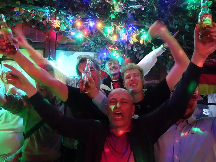 Leipzig: Private pub crawl with insider-guide & free shots - The middle stops: games, city facts, and a change of scene