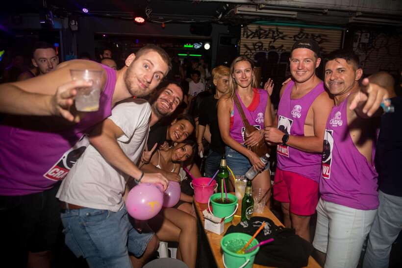 Mad Monkey Bangkok Pub Crawl - What kind of Bangkok night is this?
