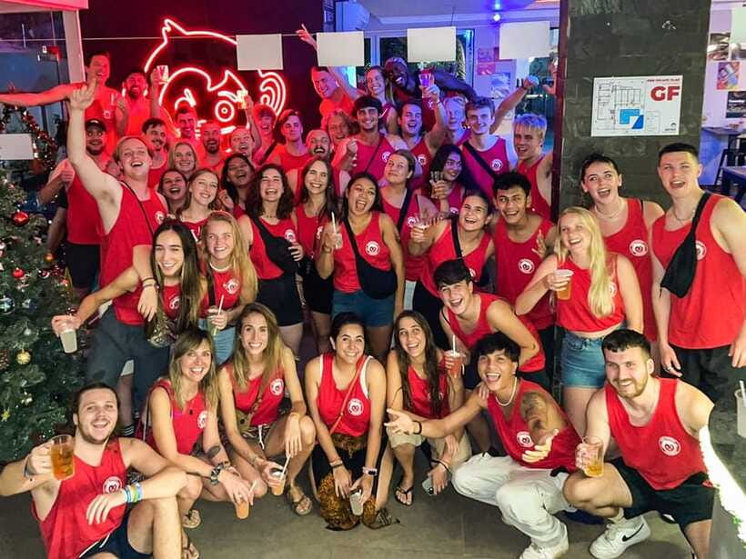 Mad Monkey Siem Reap Pub Crawl - Finishing with dancing at a club
