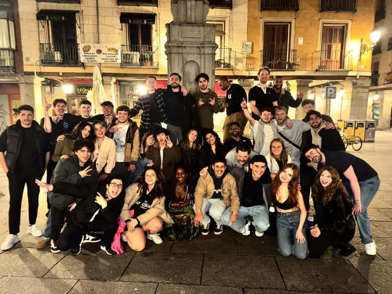 Madrid: Pub Crawl & Club Tour - Beer games make meeting people easier
