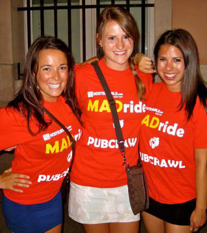 Madrid: Pub Crawl Madrid Running since 2005 Bar Exploration - Who will enjoy this most