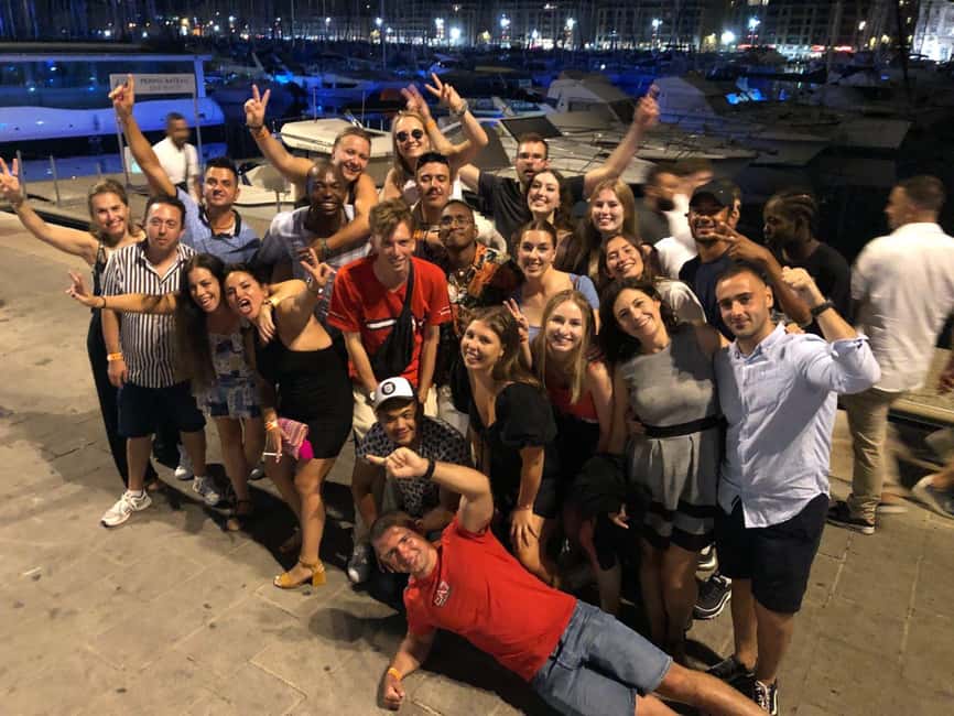Marseille Pub Crawl: Explore by Night Meet, Mingle & Party - Starting at The People Hostel at 8:30 p.m.