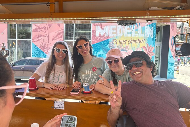Miami Pedal Pub: Arts District Party Bike Pub Crawl - Stop one: Miami Mojito Company