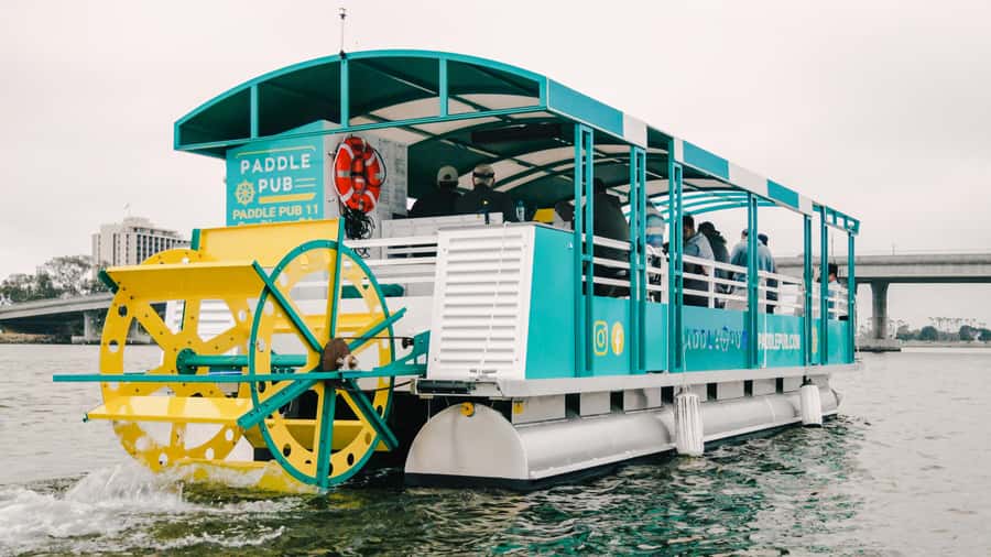 Mission Bay San Diego: Paddle Pub Party Cruise - What the 90 minutes feels like