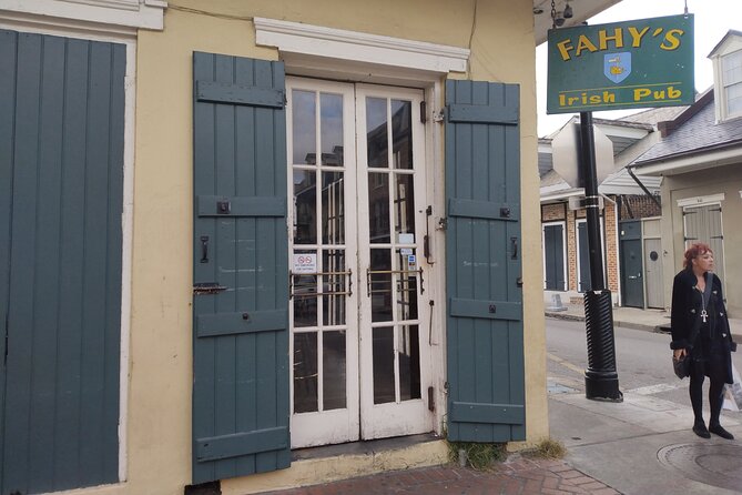 New Orleans Original True Crime Pub Crawl - Bar Tonique and the finish on North Rampart Street