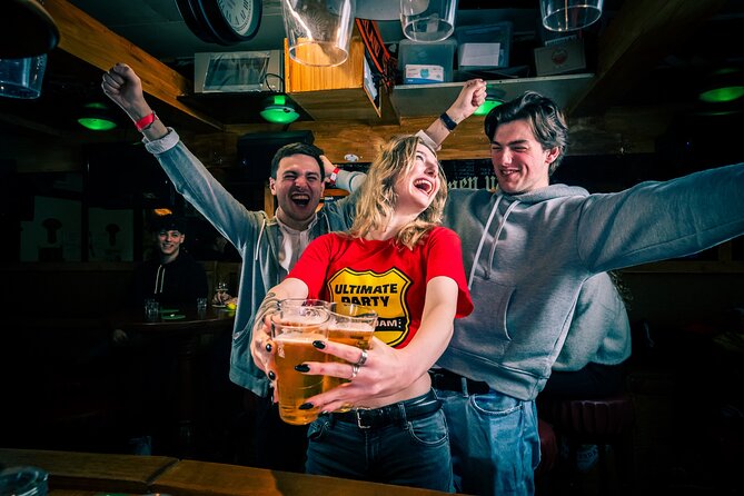 New Year's Eve Pub Crawl With Optional Club Entrance - Free drinks at each bar