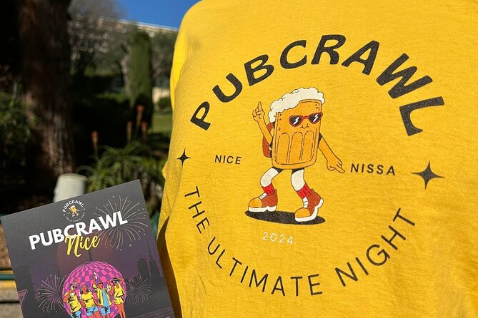 Nice: Pub Crawl Yellow – Social Bars, Games & VIP Club Entry - 305 Vice Club around 1am