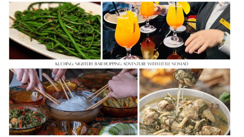 Nomadic Nightfall: Kuching Pub Crawl Adventure - 8 PM at the speakeasy