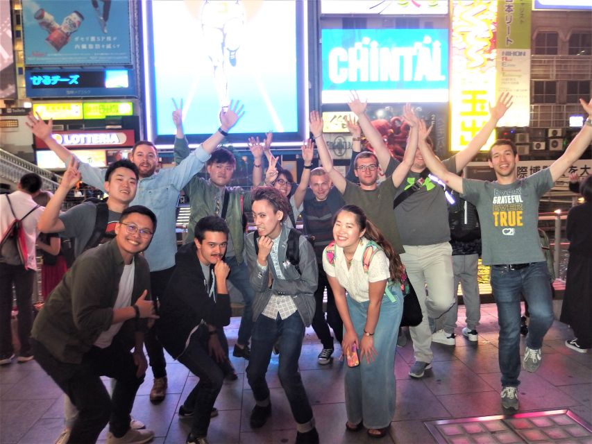 Osaka: Bar-Hopping Night Tour in Namba - The longer local bar stop