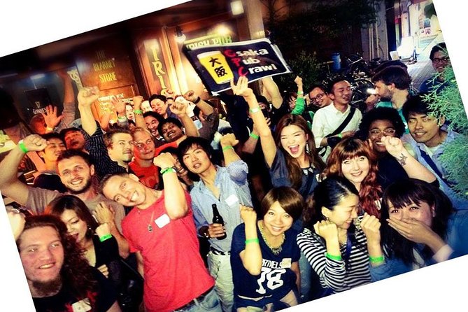 Osaka Pub Crawl and Nightlife Tour - Meeting at Voyager Lounge Shinsaibashi at 7 pm