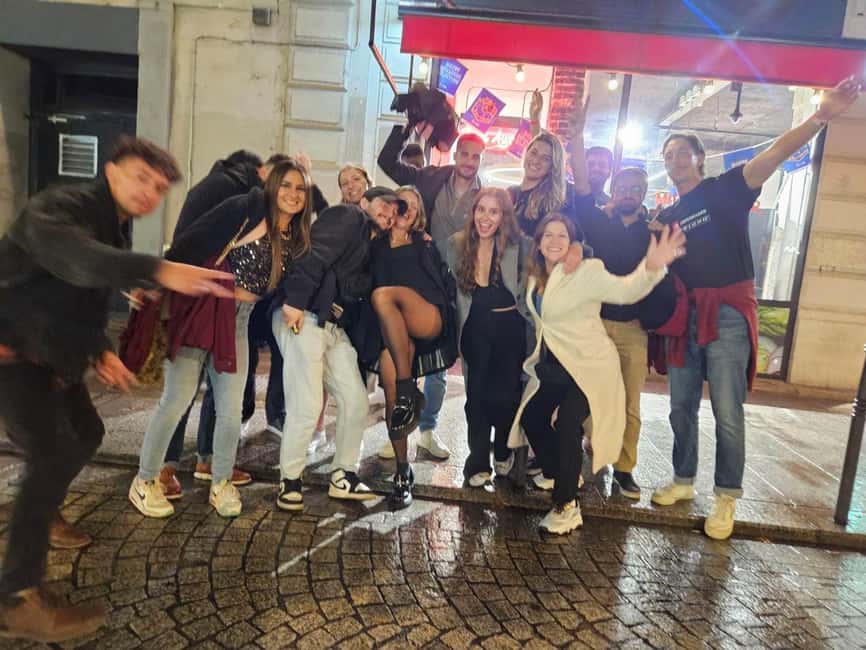 Paris: Pub Crawl with Shots and Nightclub Entry - Key points to know before you book