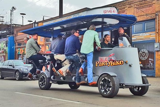 Party Bike Pub Crawl in Deep Ellum and Downtown Dallas - What two hours really gets you