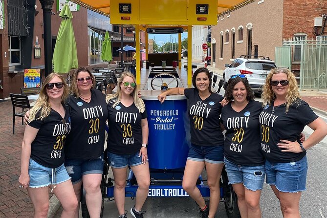 Party Bike Pub Crawl of Downtown Pensacola - How the two-hour route works