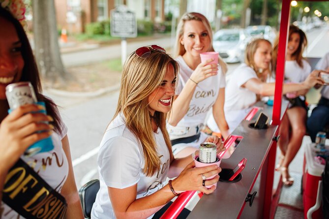 Party Bike through St. Pete with Bar+Mural Stops on Trolley Pub - 3 Daughters Brewing: games, beer, and the home base