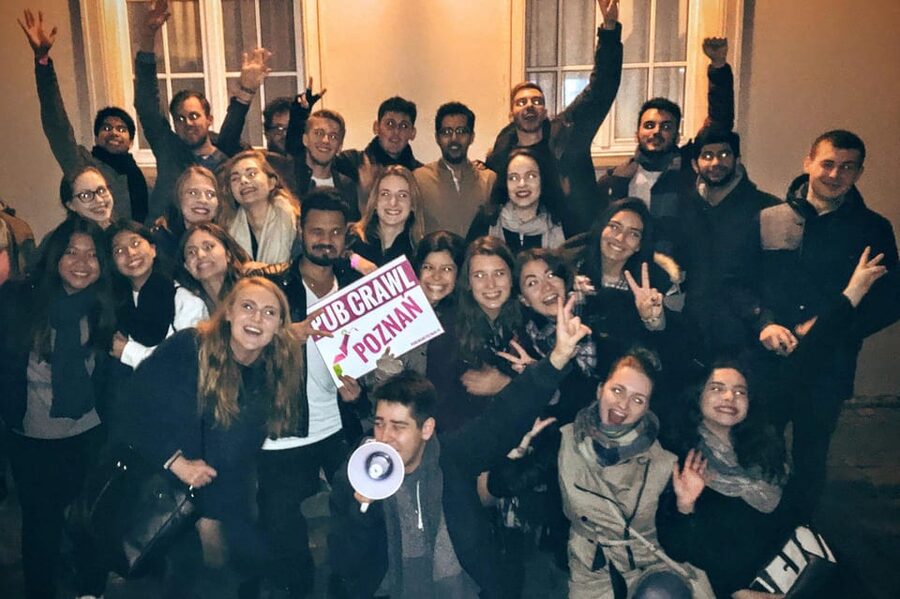 Poznan: Pub Crawl with Free Club Entry - The first bar sets the social tone