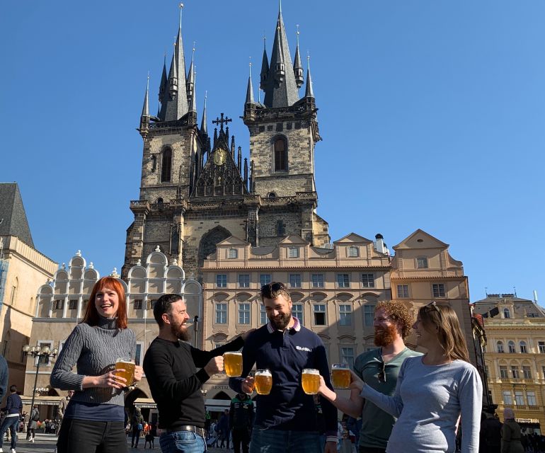 Prague: Historic Pubs Tour with Drinks - First pub stop: a practical introduction to Czech pub culture