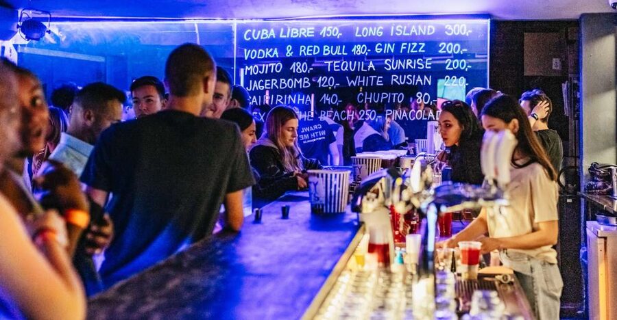Prague: Pub Crawl with Unlimited Drinks & 5-floor Club Entry - The Karlovy Lazne finale