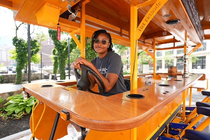 Private Detroit Pedal Pub Tour – A Top-Rated Downtown Experience - The Spirit of Detroit and Comerica Park