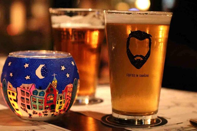 Private Shanghai Foodie Adventures with Rooftop Bar Hopping - Xintiandi Brings a Beer Break